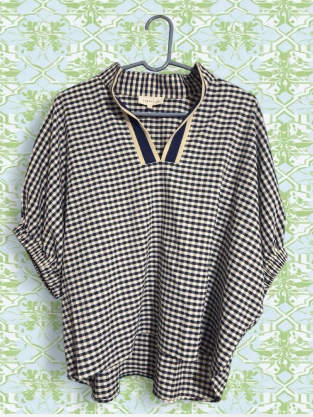 Entro Gingham Blouse